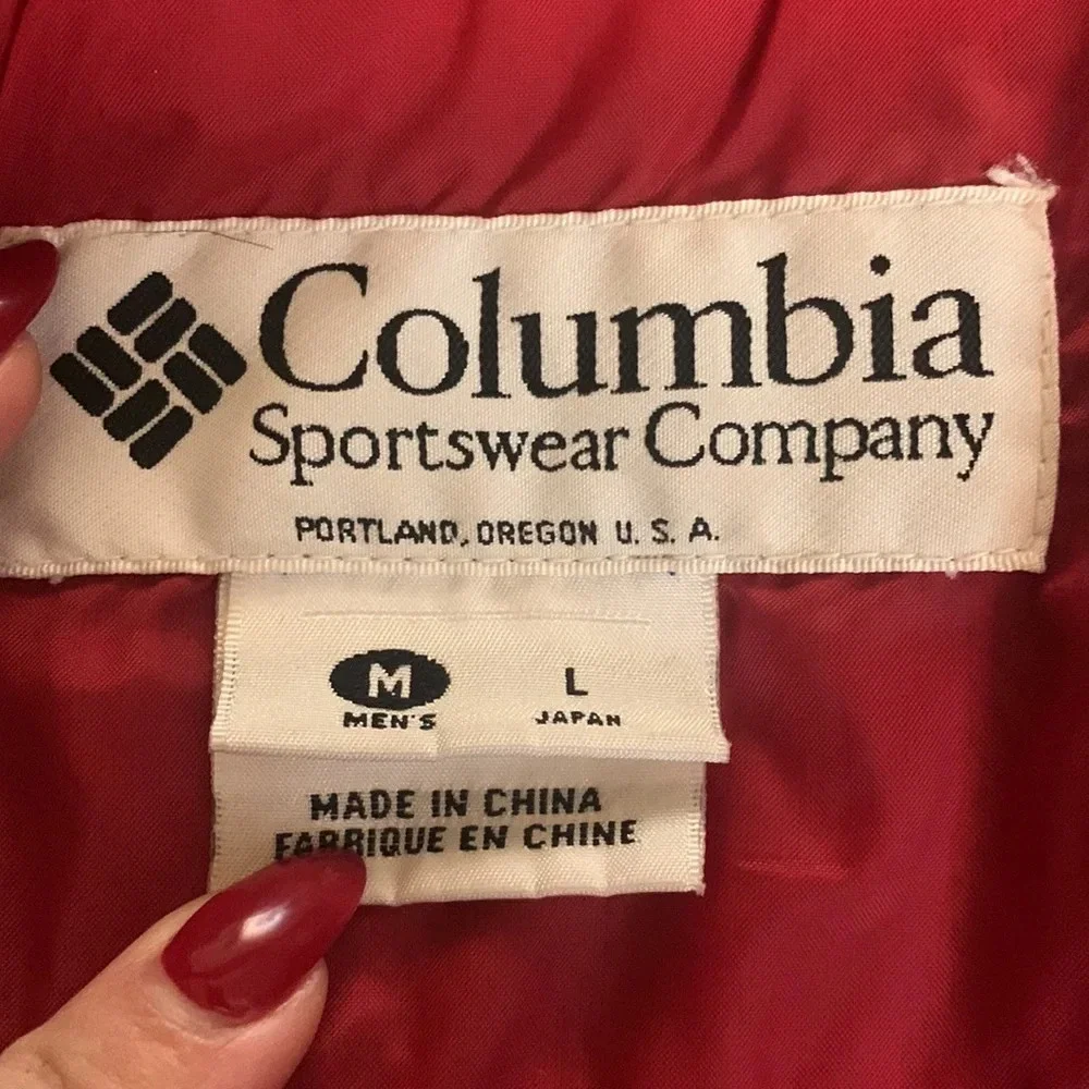 Columbia Men’s M Jacket Winter Coat
